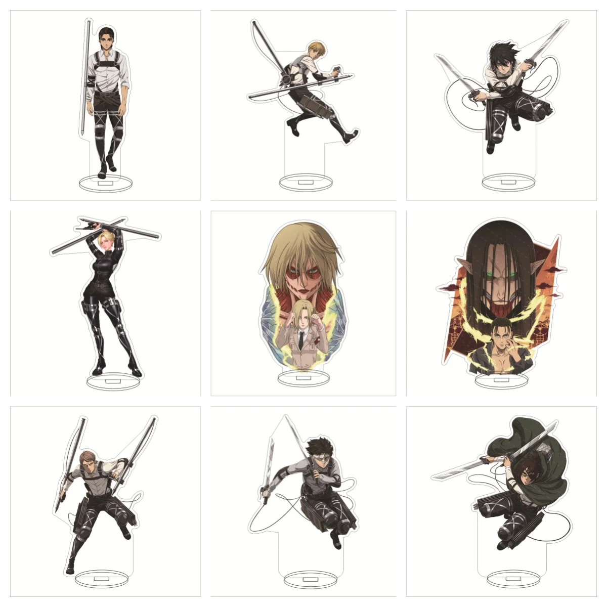 Фигурка Атака Титанов акриловый подставка