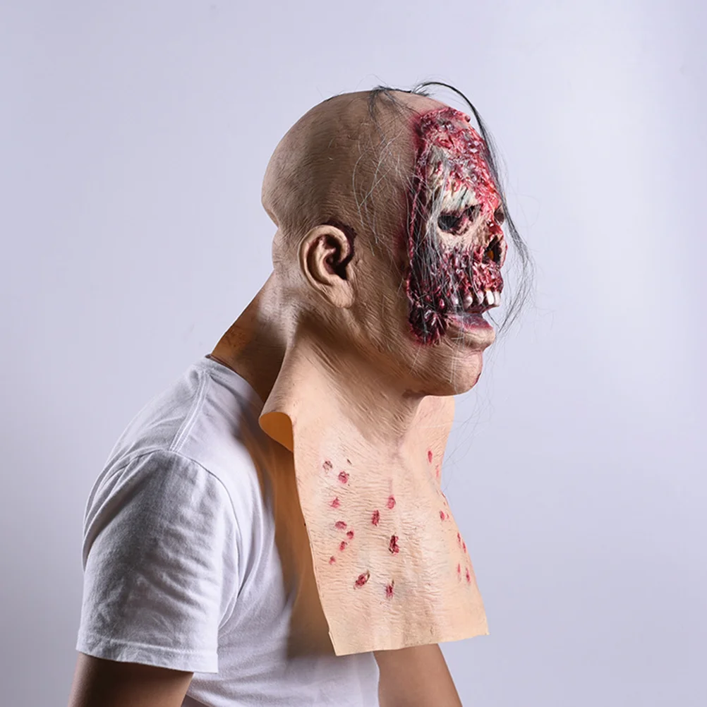 

1 Rotface Scary Bald Tyrant Rubber for Secret Room Haunted House Home