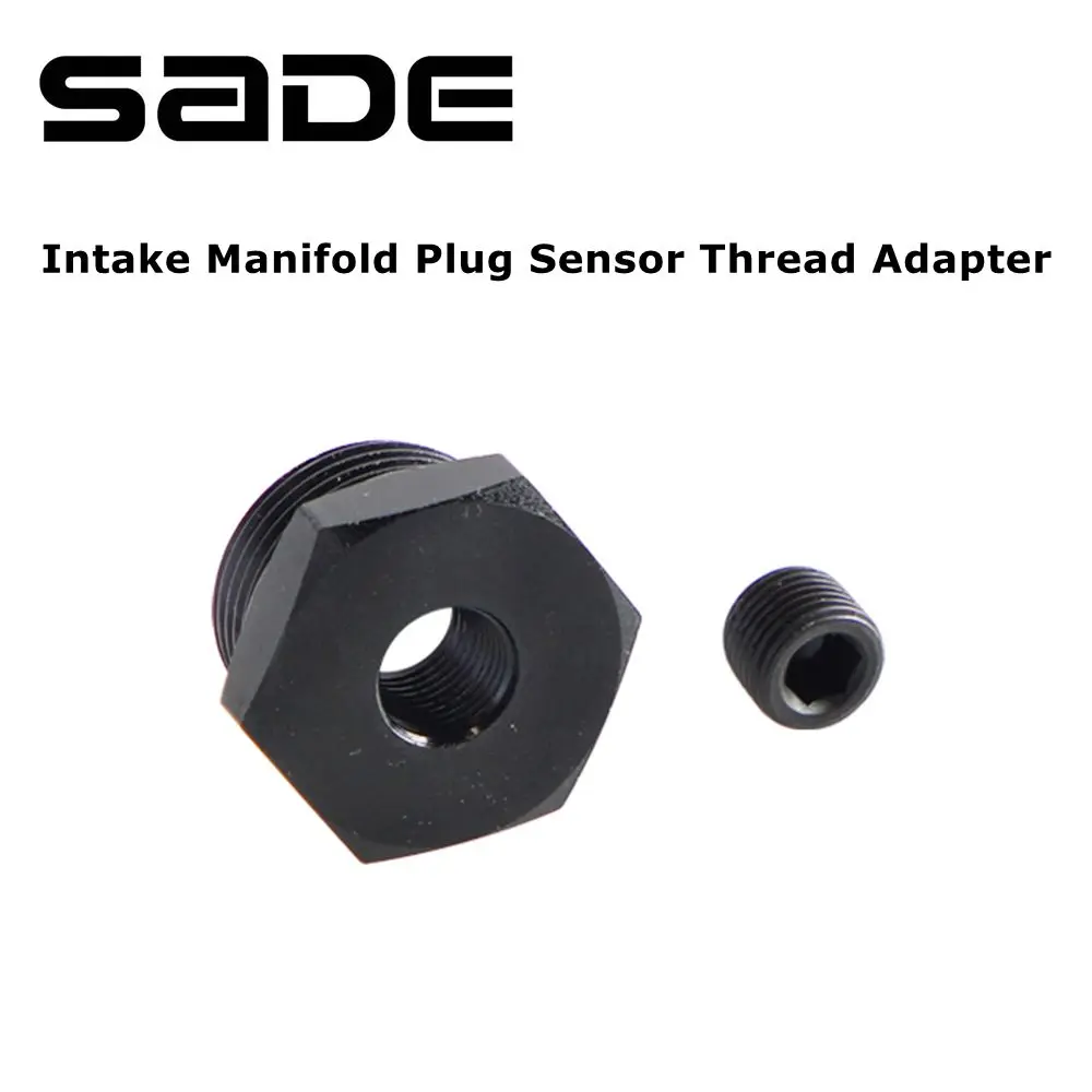 Intake Manifold Plug Sensor Thread Adapter M22 x 1.5 to 1/8"-27 For Ford F250 F350 F450 7.3L 1999-2002 LB7 Duramax Diesel 6.6L