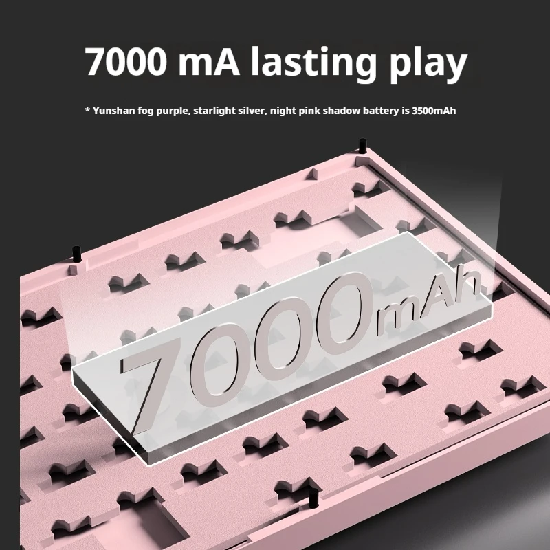 Vgn Vxe75 V2 Механическая клавиатура с алюминиевым ворсом ЧПУ настройка беспроводная