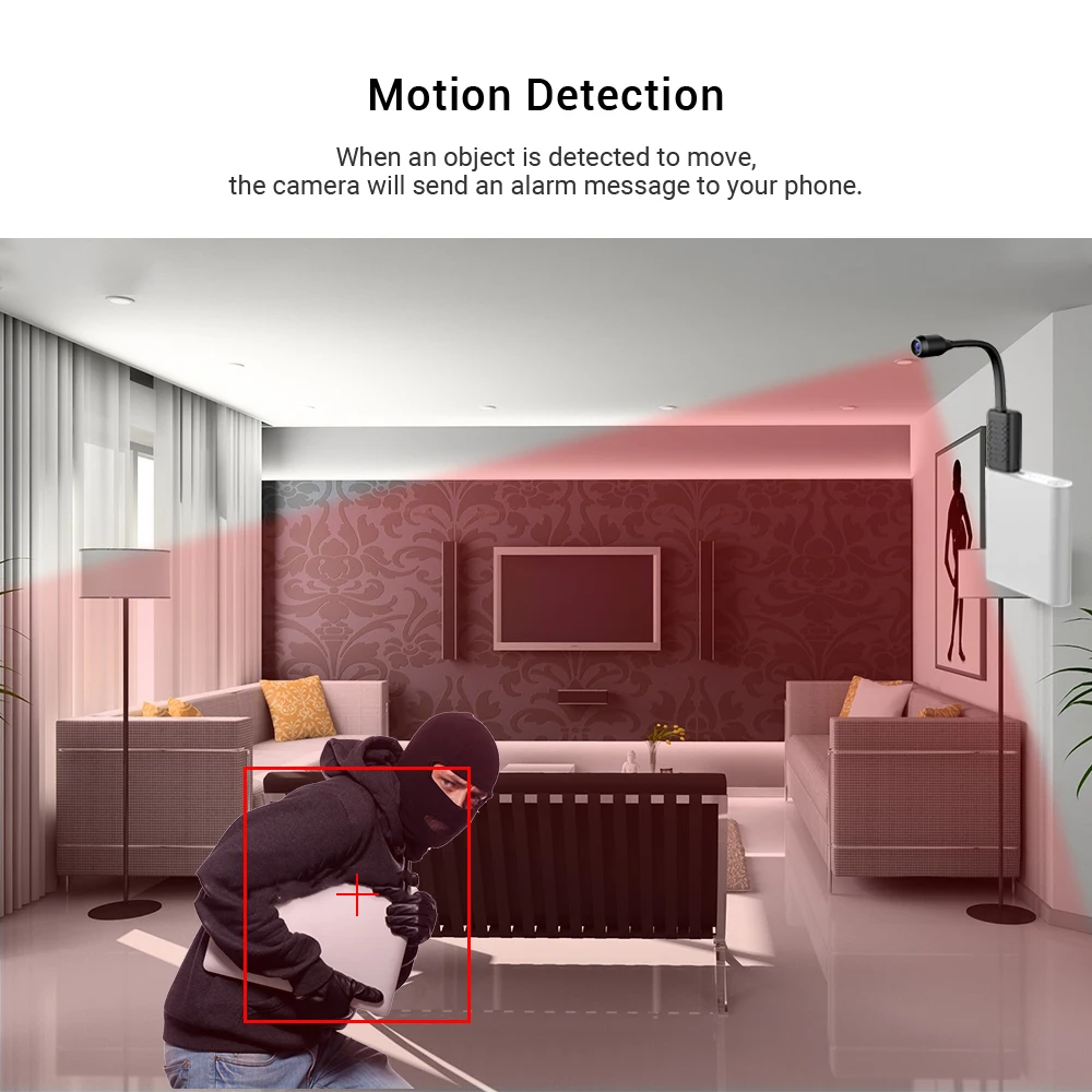 Новое поступление 2022 черная мини-USB IP-камера Беспроводные Wi-Fi 1080P HD веб-камеры