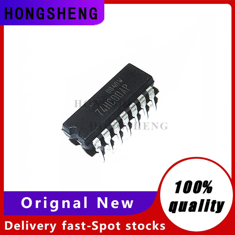 10 unids/lote 74HC00AP DIP HD74HC00P 74HC00