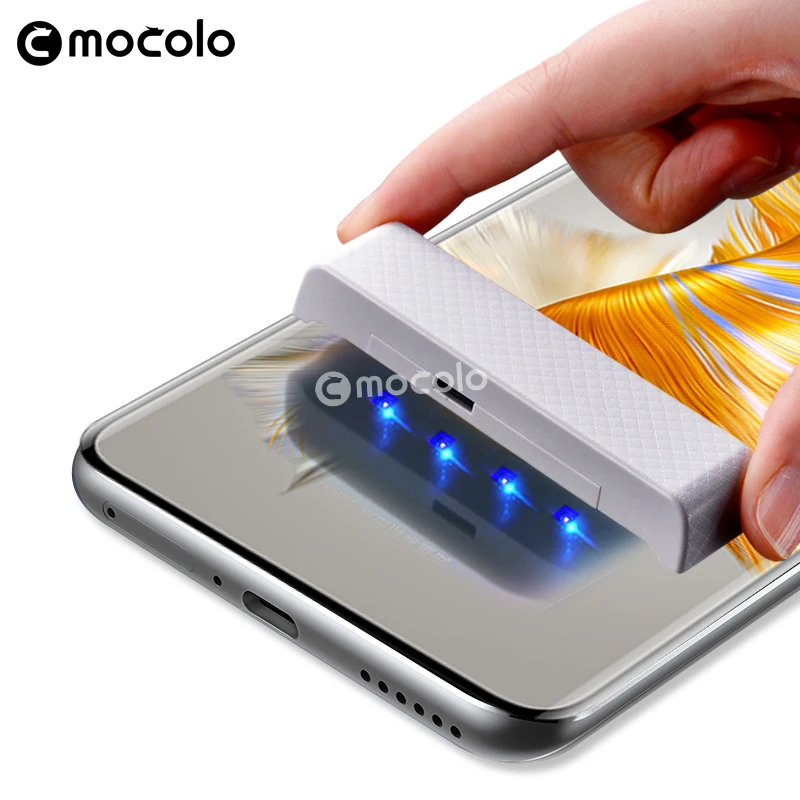 

Защитное стекло Mocolo 3D для Huawei Mate 50 Pro, изогнутое закаленное стекло с жидкостью, для Mate 50 Pro, защита экрана
