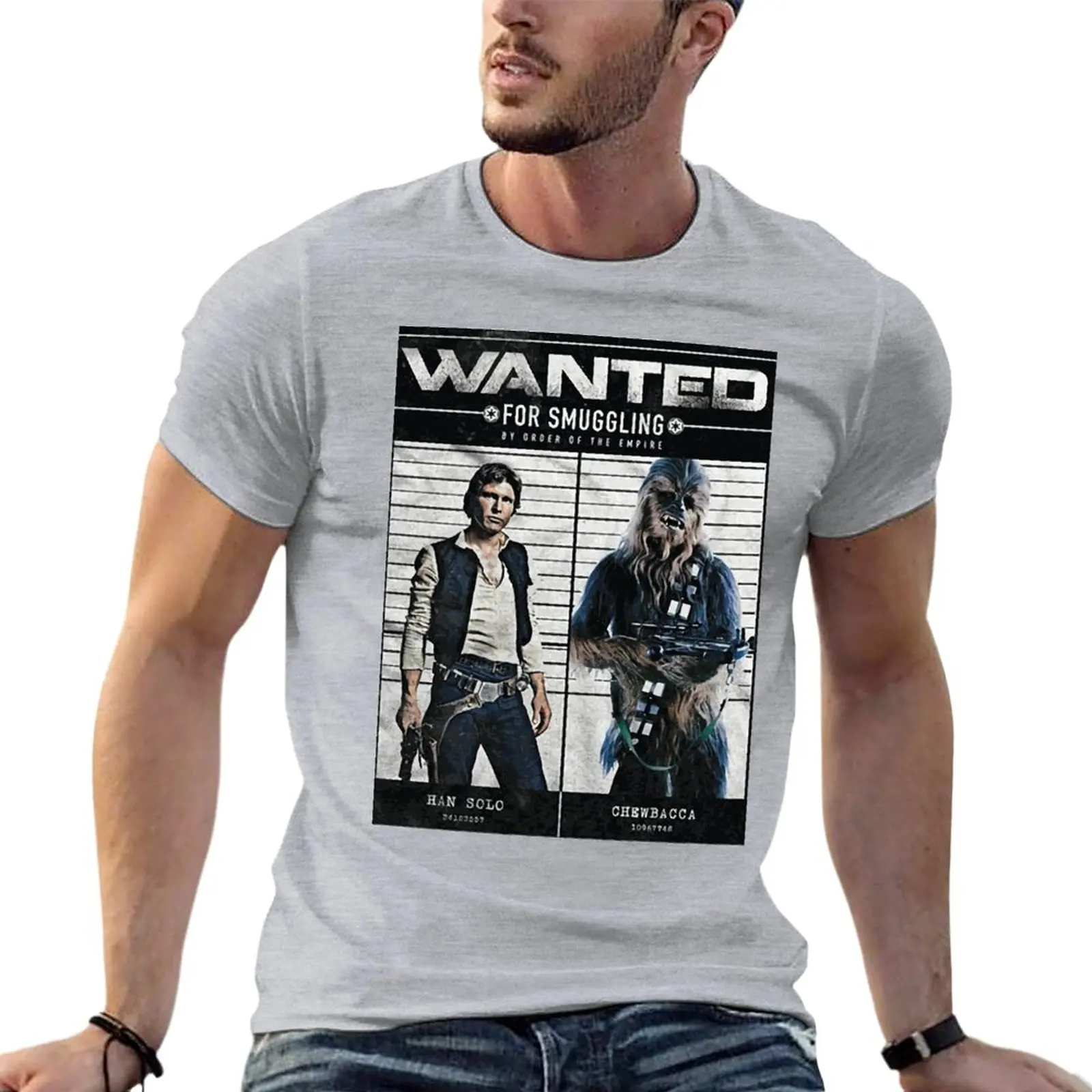 

Футболка мужская оверсайз «Чубакка» из натурального хлопка, 100% хлопок