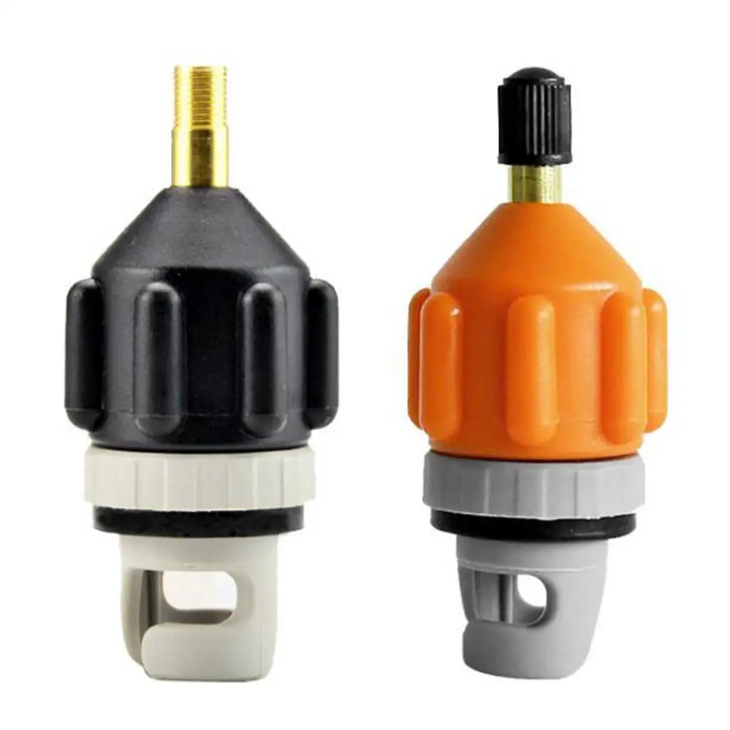 

Durable Air Valve Adaptor Wear-resistant Rowing Boat Air Valve Adaptor Nylon Kayak Inflatable Pump Adapter for SUP Board