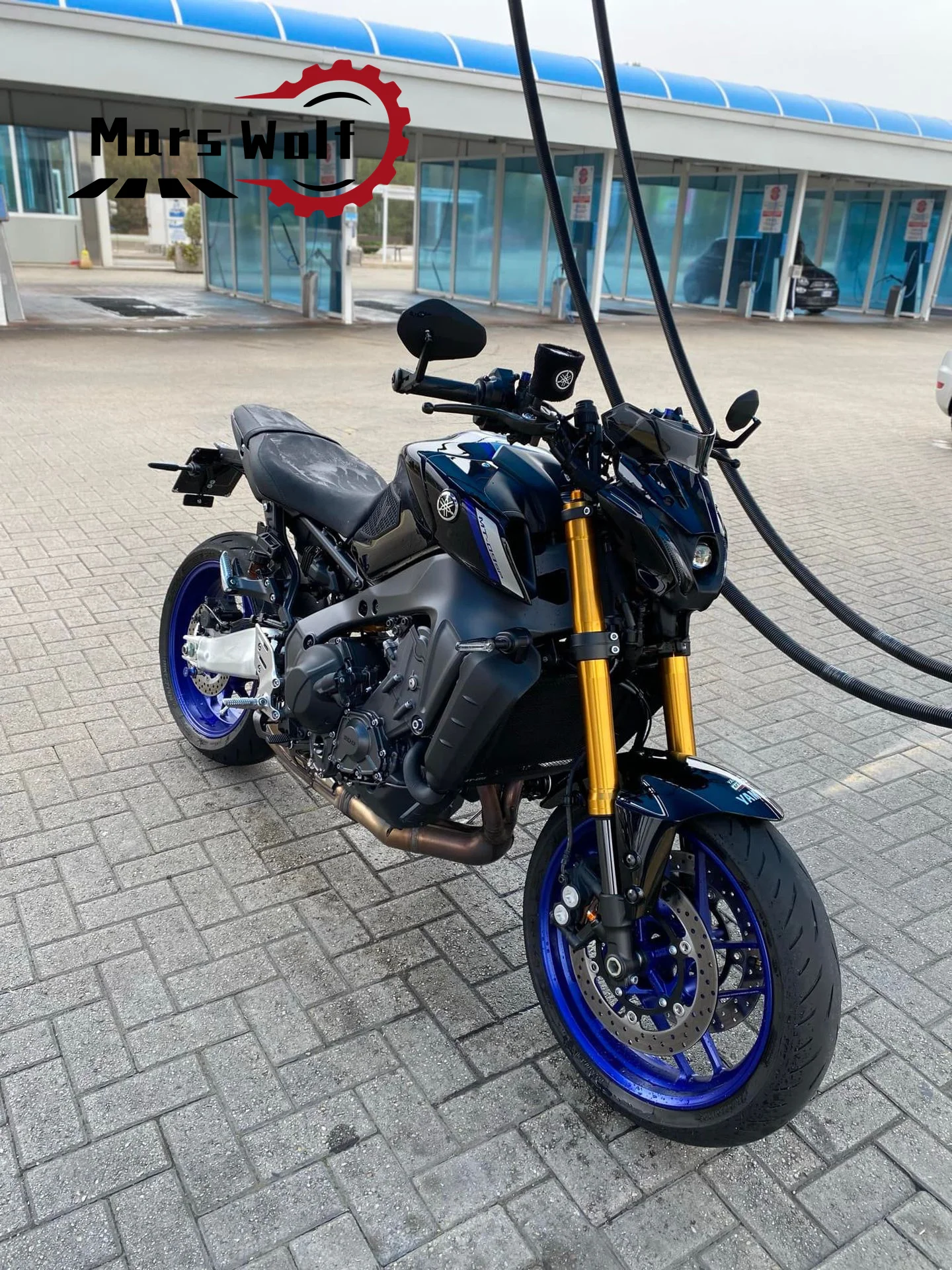 Новое ветровое стекло 2021 2022 для YAMAHA MT-09 MT09 FZ09 MT FZ 09 аксессуары мотоциклов