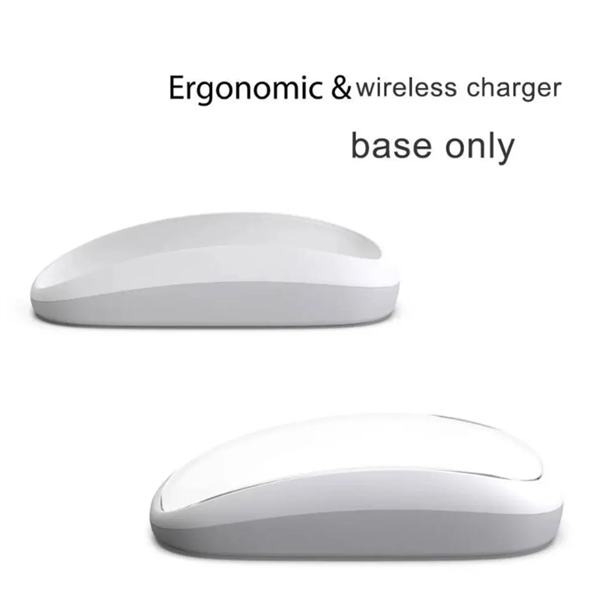 Фото Док-станция для мыши AA91 для Apple Magic Mouse 2, зарядная док-станция, эргономичная беспроводная зарядная панель, корпус повышенной высоты-A №3