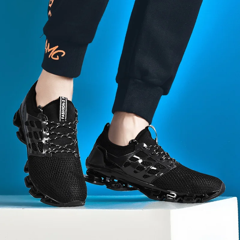 Men's and Women's Shoes Lace-up Mesh Casual Choes Light and Comfortable Walking Lovers Blade Runner Sports Running Casual Shoes