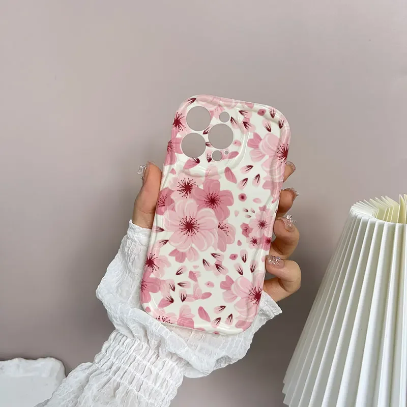 Фото Чехол INS с цветочным узором для Google PIXEL 10 9 8 7 PRO XL 8A 7A PIXEL9 PIXEL8 PIXEL8A 5G №5