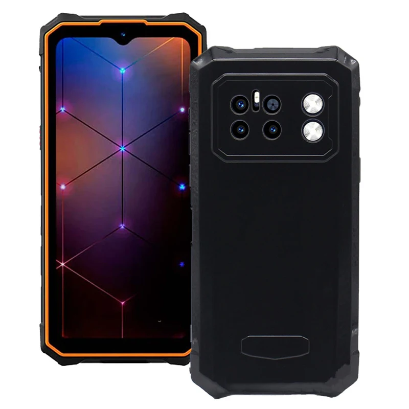 Антидетонационный мягкий чехол из ТПУ для HOTWAV Cyber 13 силиконовый Caso прозрачный