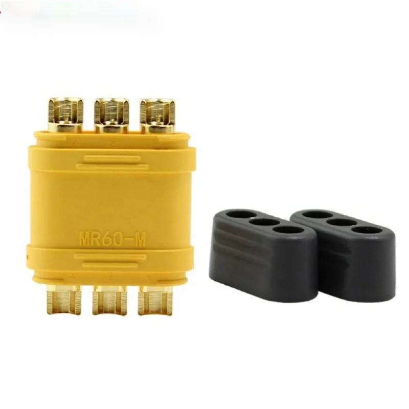 Штепсельная Вилка MR60 с защитной крышкой оболочки 3-жильный бесщеточный двигатель