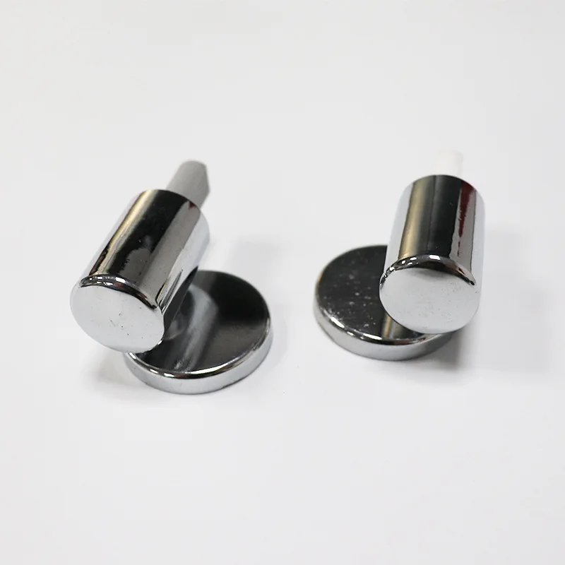 1Sets Seat Zinc Alloy Toilet Hinges Bathroom Mountings Top Durable Universal Fittings Easy Install for Replacement Parts - купить по