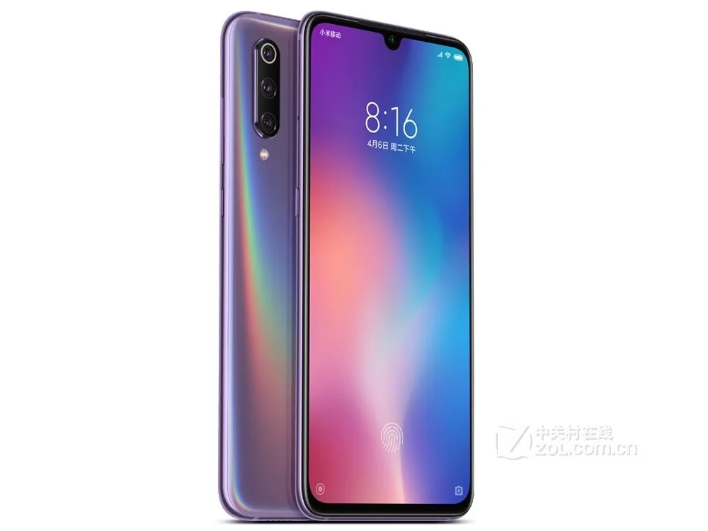 Xiaomi 9 Smartphone 6.39 inches 3300amh battery Cell Phones Android Cellphone Dual Camera Mobile phone
