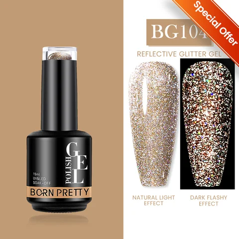 BORN PRETTY 15 мл Shadowstar Auroras Glitter Cat Магнитный гель-лак