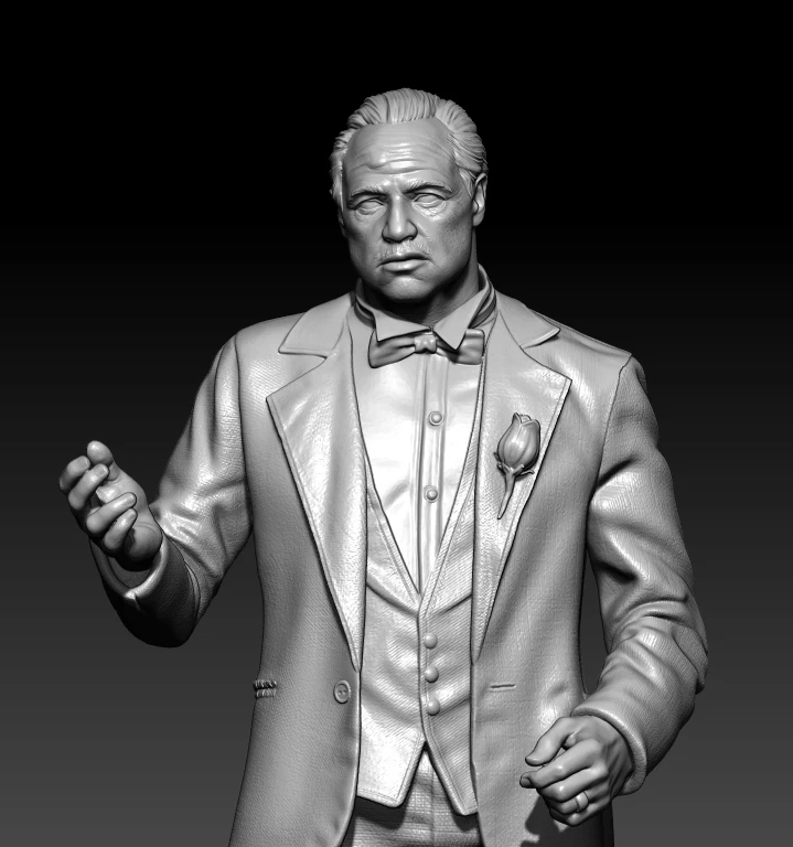 

1/24 75mm 1/18 100mm Resin Model Kits Old Man Sculpture Figure Unpainted No Color RW-492