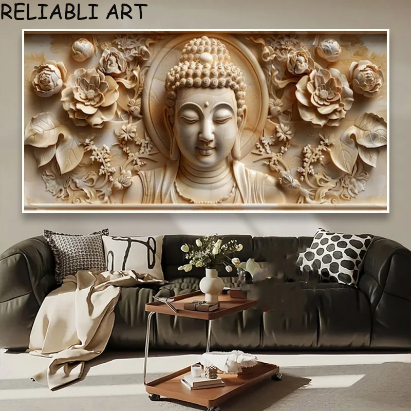 Постер буддистского монаха