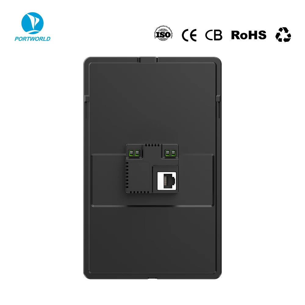 Фото Умный Wi-Fi монитор качества воздуха Heiman Home с сенсорным экраном 8 дюймов IPS, ОС Android и датчиком CO2 для решений умного дома №2