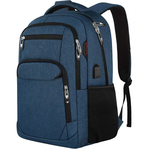 Рюкзак, вместительный Многофункциональный водонепроницаемый дорожный деловой рюкзак для ноутбука с USB