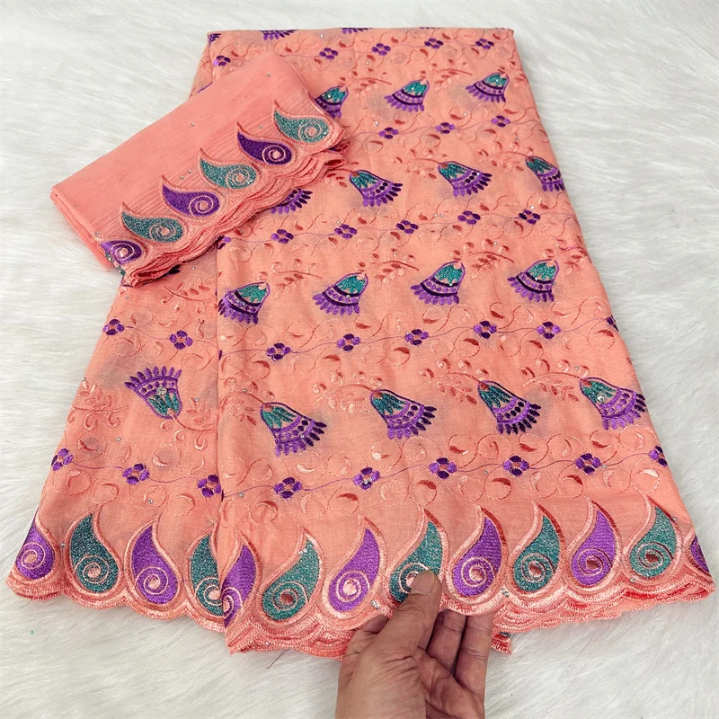 

Швейцарская кружевная ткань 7 ярдов, новейшая Тяжелая вышивка бисером, африканская 100% хлопчатобумажная ткань, швейцарская вуаль, кружево, популярный Дубайский стиль 9L09172