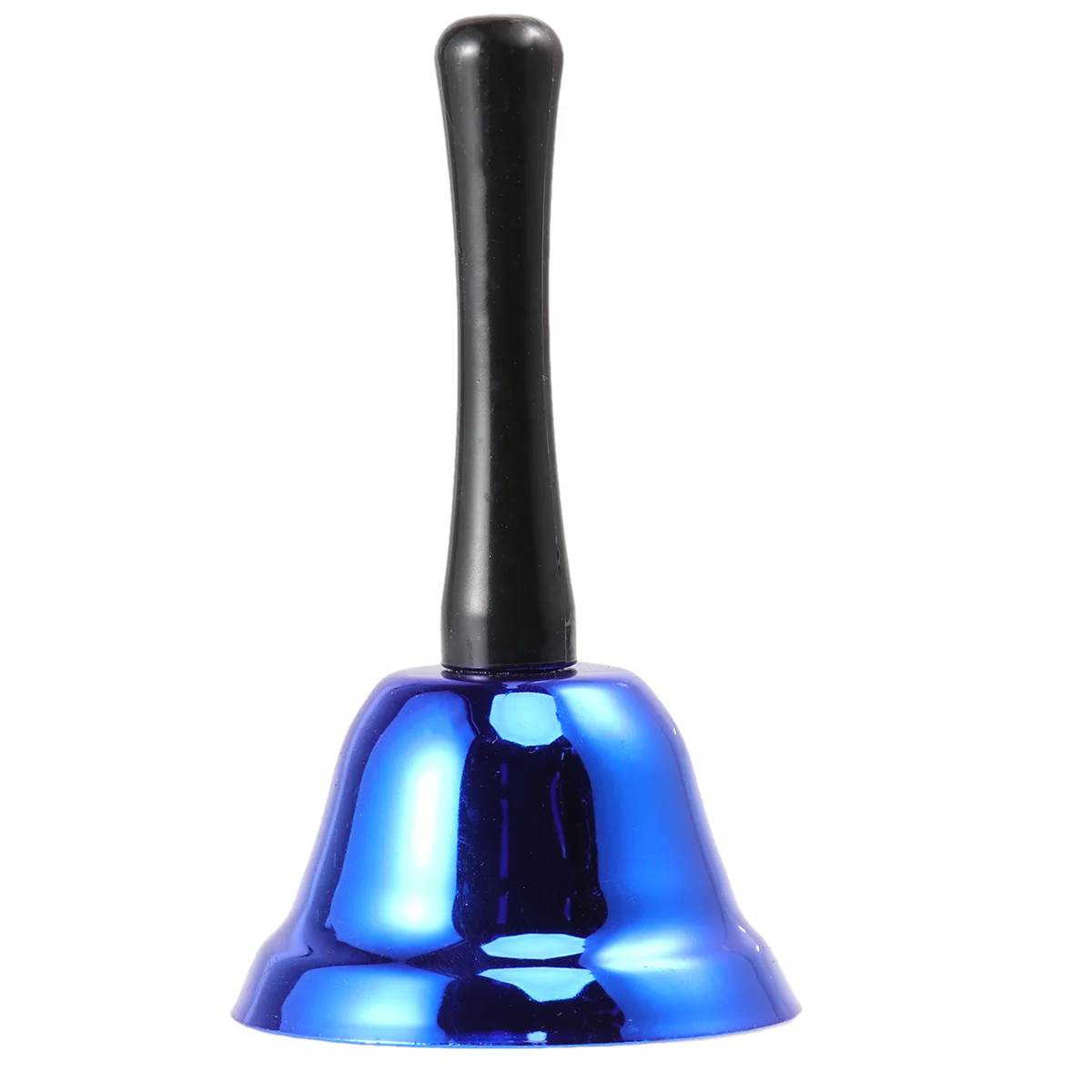 

Christmas Hand Bell Santa Claus Call Hand Bell School Handbell with Wood Handle for Elderly Wedding Decor Blue