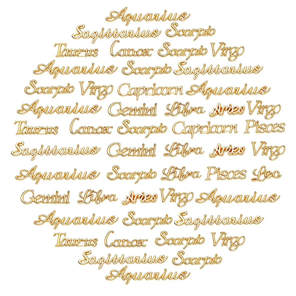 

96Pcs Star Signs Resin Fillers Zodiac Sign Resin Fillers Accessories for Resin Crafting and Jewelry Making, 12 Styles