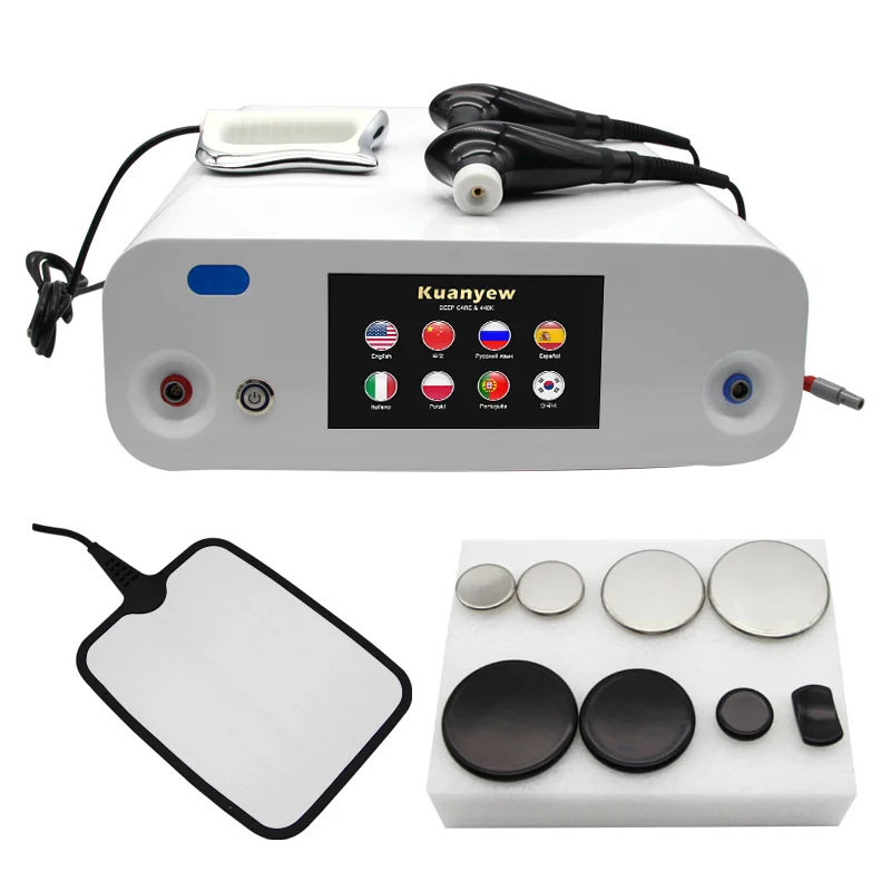 

RET CET 448K Diathermy System Indiba Machine For Weight Loss Skin Care Skin Deep Wrinkle Removal Face Lift RF Physical Therapy