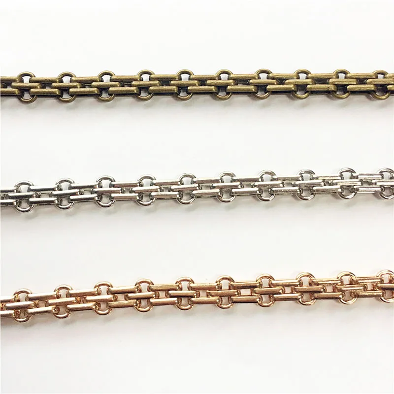 10Pcs 25cm 12mm Width Metal Chain Swivel Clasp Buckle Handbag Hooks Hardware DIY Bag Short Handle Strap Accessories