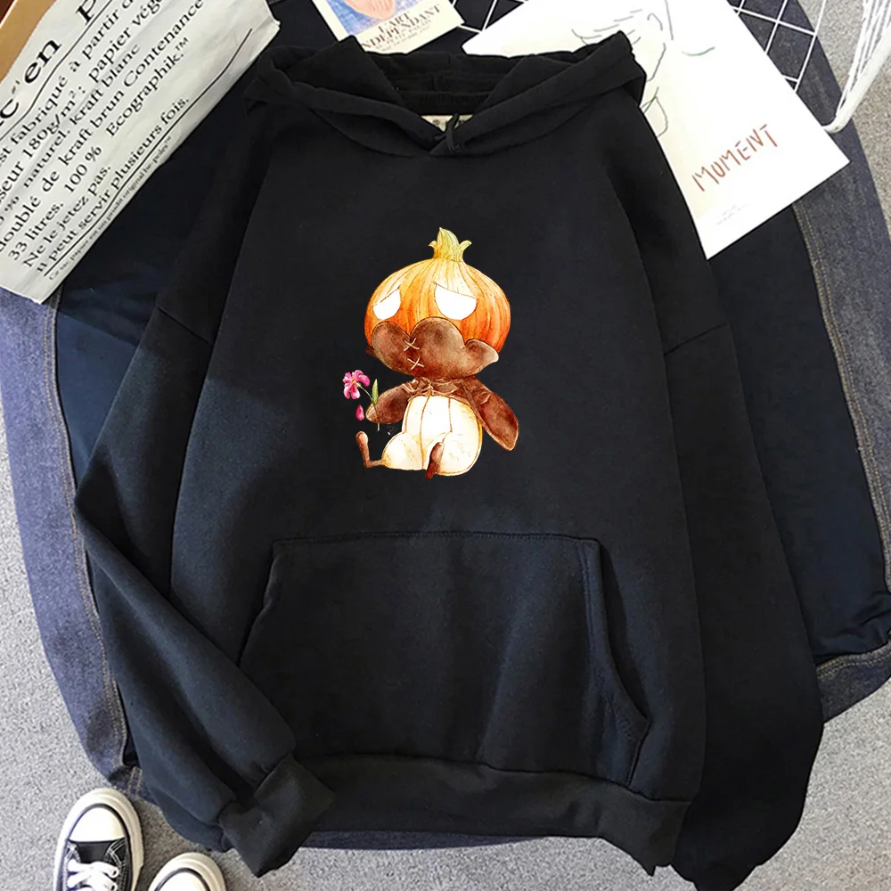 

Final Fantasy XIV OnionPrince Hoodie Men/women Game Character Print Sweatshirt Full Sleeve Casual Pullovers Fleece Anime Clothes