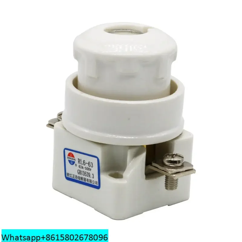 R022 основа RL6-63 RL93 RL96 спиральный керамический предохранитель плавкий 500 в