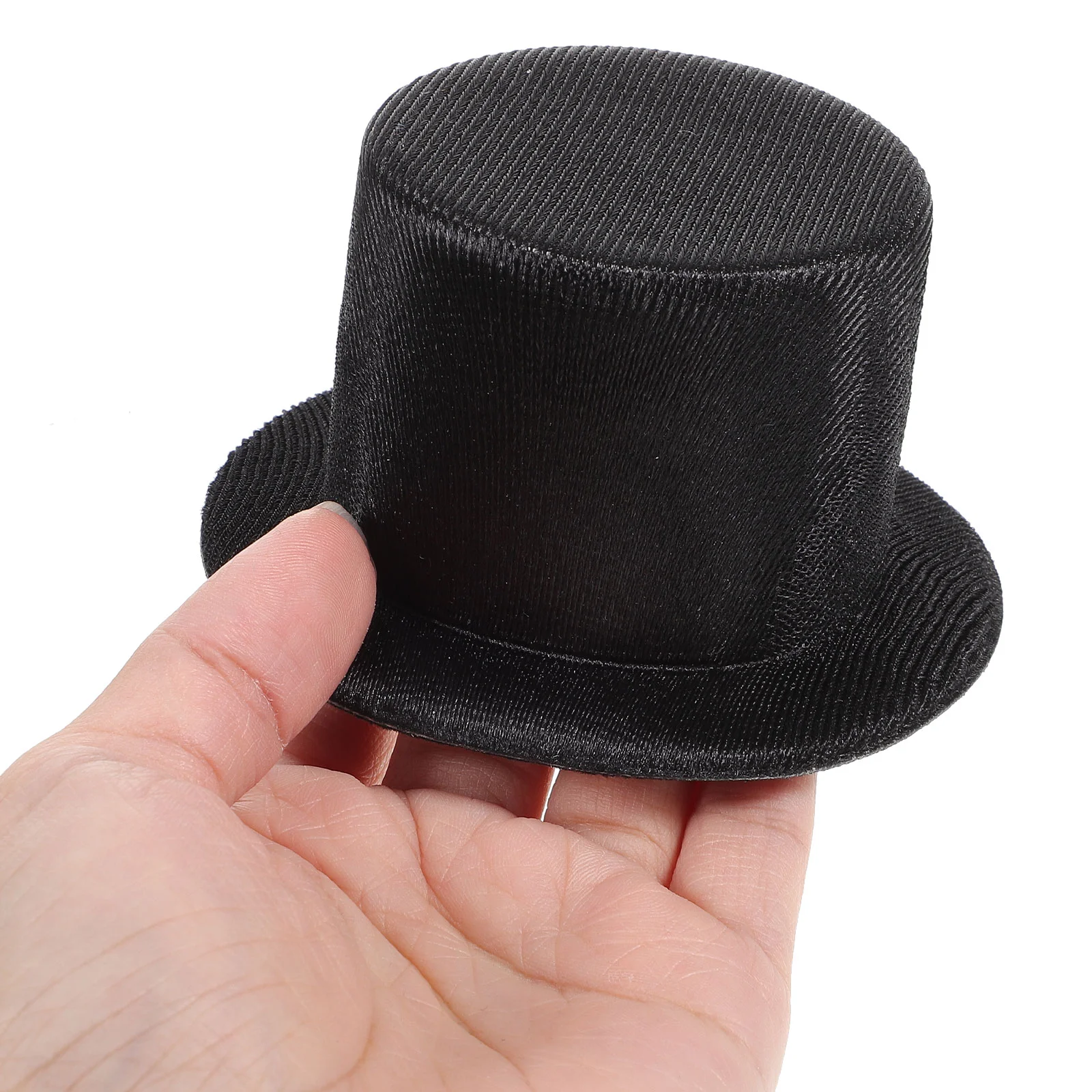 4-х шт. мини-шляпа для поделок игрушки-снеговики вечерние декоративные тканевые