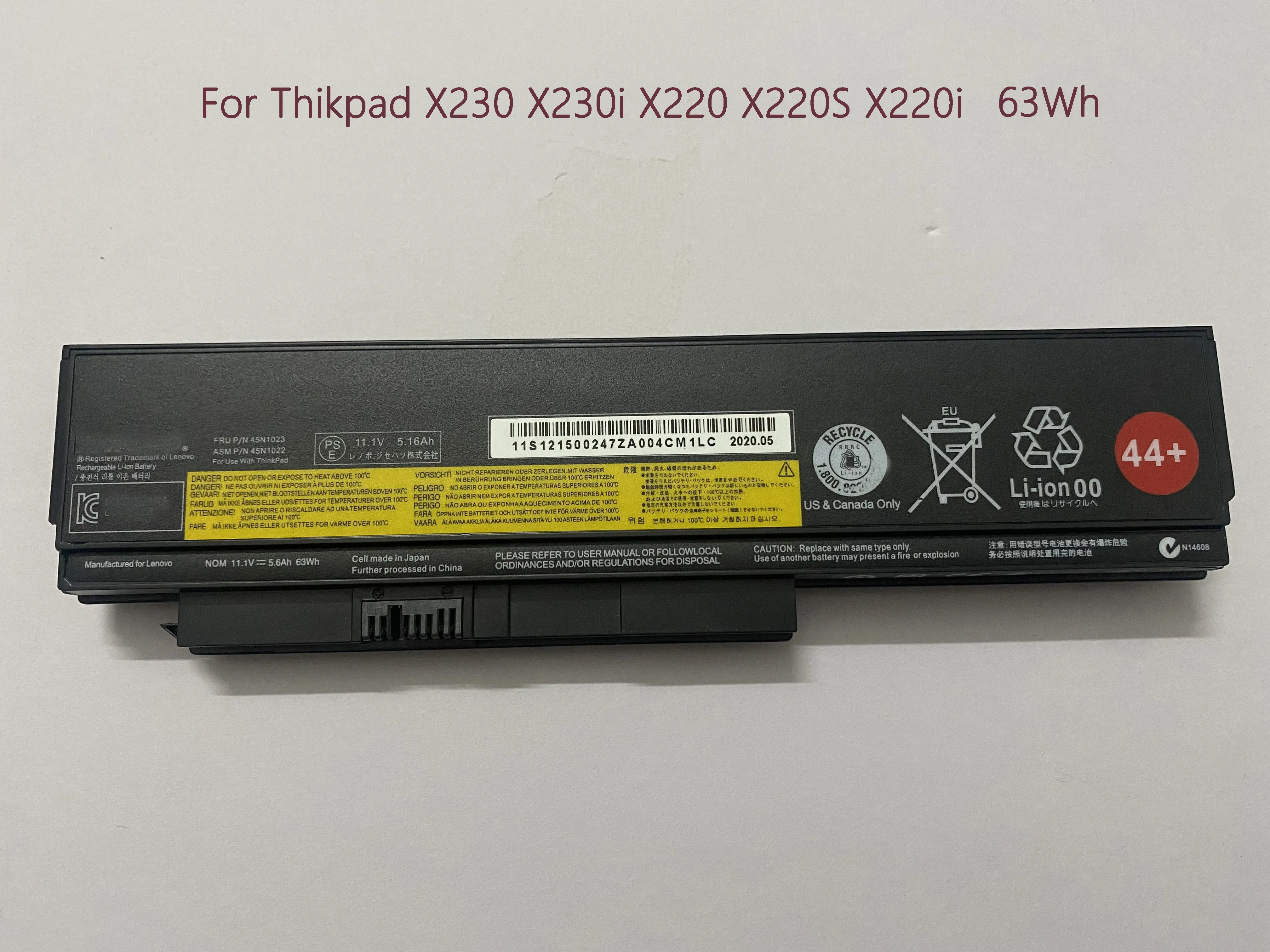 

New lenovo Thinkpad laptop Battery X230 X230i X220 X220s X220i 44+