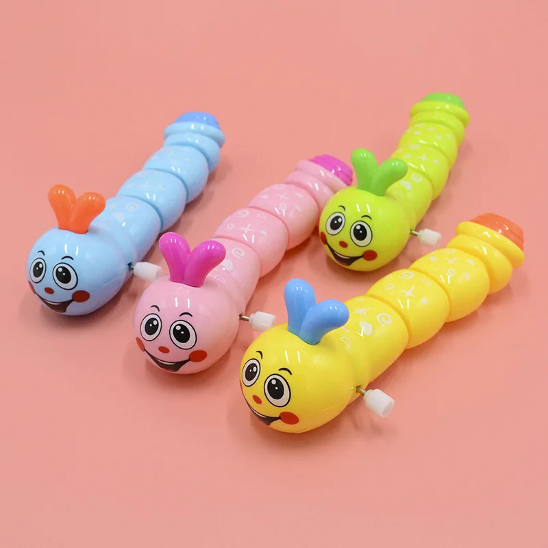 

New Clockwork Toy Children's Cartoon Winding Creative Clockwork Caterpillar Simulation Puzzle Small Animal Baby Gift