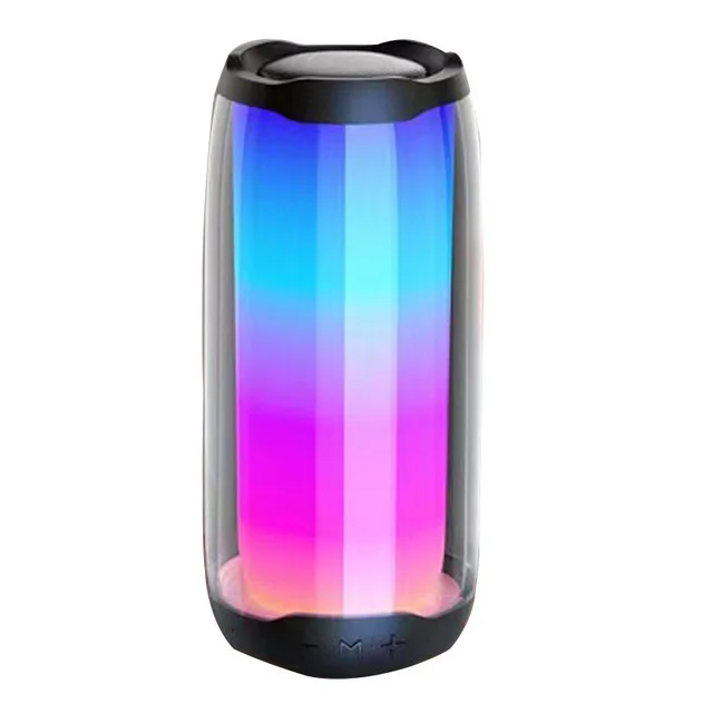 

New Outdoor Bluetooth Audio RGB Mode Bluetooth Speaker Pulsating Flash Light Subwoofer Mini Wireless Portable Recommend Sale