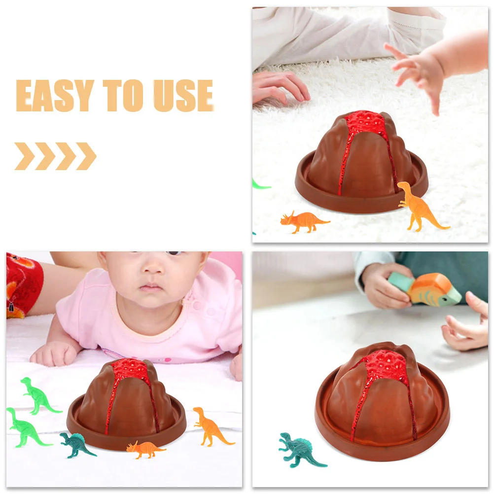 Модель вулкана пластиковые развивающие игрушки подарки набор для научного