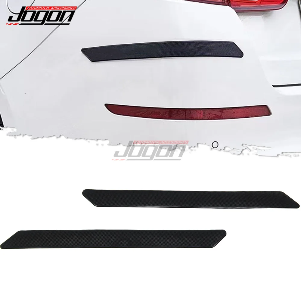 

2 шт., защитные наклейки на автомобильный бампер, 18,1x1,5 дюймов