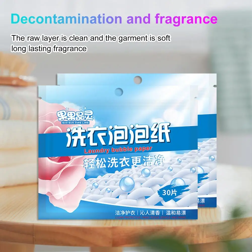 

Долговечные Ароматические натуральные концентрированные листы стирального порошка для дома