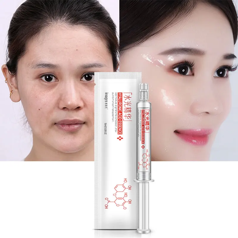 

Hyaluronic Acid Face Serum Collagen Anti-Wrinkle Anti-Aging Moisturizer Whitening Smearing instead of injection Repair sensitive