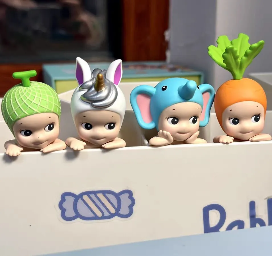 

Sonny Angel Harvest Series Blind Box Figure Chin For Car Decoration Anime Toy Fruit Vegetable Cute Hippers Surprise Mystery Box