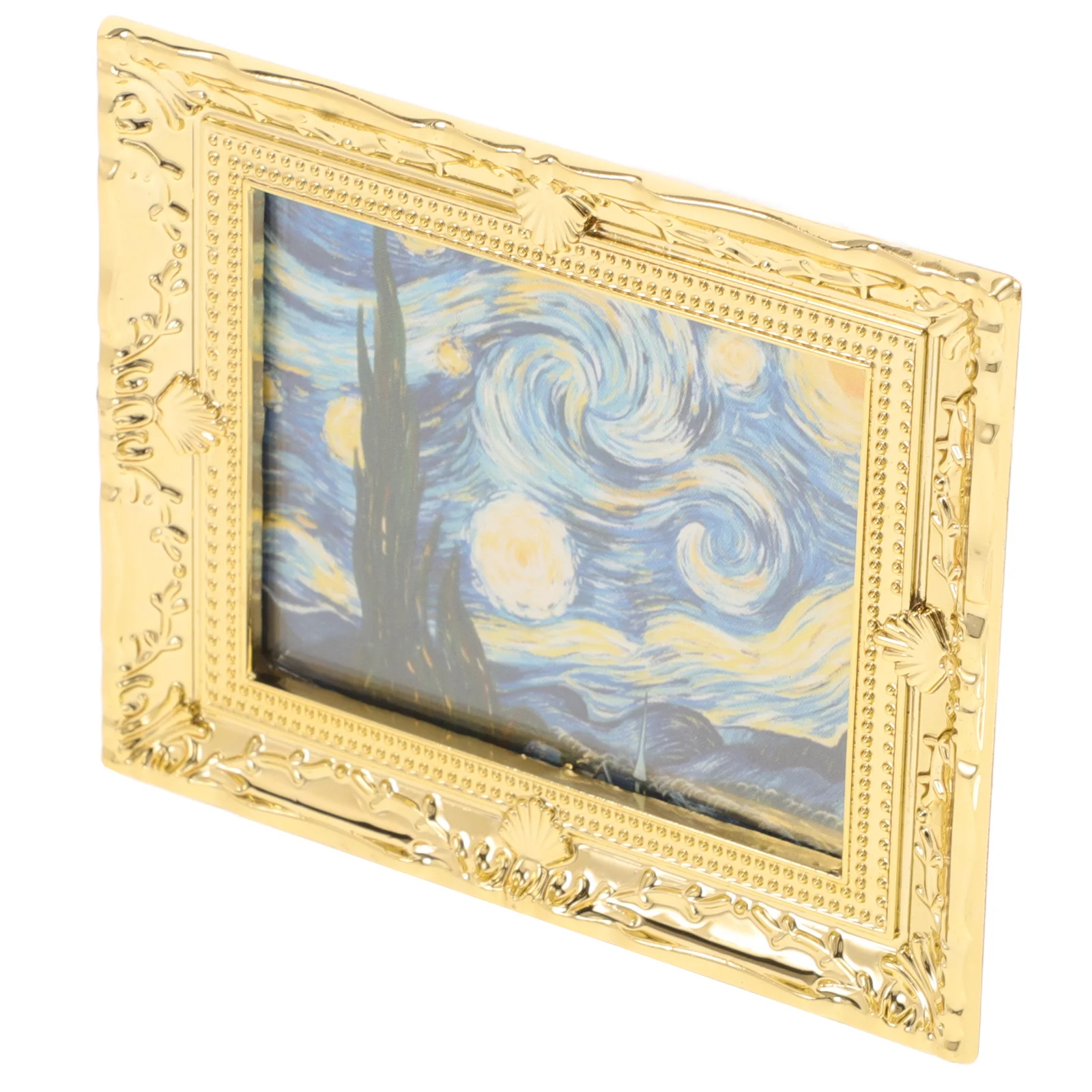 Миниатюрная модель картины маслом кукольный домик аксессуары для сцены