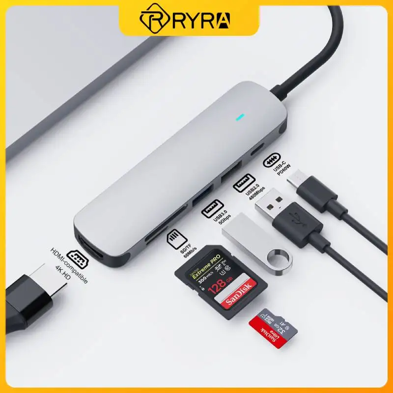 

USB-разветвитель RYRA, USB 3,1, Type-C, 4K, Thunderbolt 3