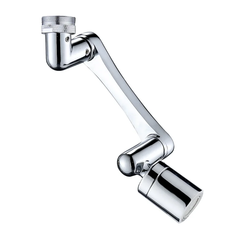 Faucet Extender Wash Basin 1440 Multifunctional Universal Bubble Preventer Splash Preventer Rotary Mechanical Arm Nozzle