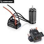 Бессенсорный бесщеточный 4-полюсный двигатель HobbyWing EZRUN 56113SL 800KV с EzRun MAX5 V3 200A бесщеточный водонепроницаемый ESC для радиоуправляемых автомобилей 15