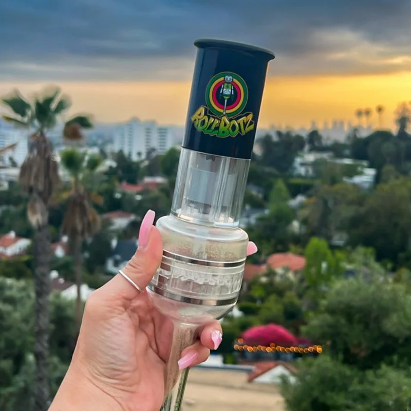 

SHOREWE New Electric Cigarette Grinder Rechargeable Tobacco Shredder with Filler Function Multicolour Mills Smoking Accessories