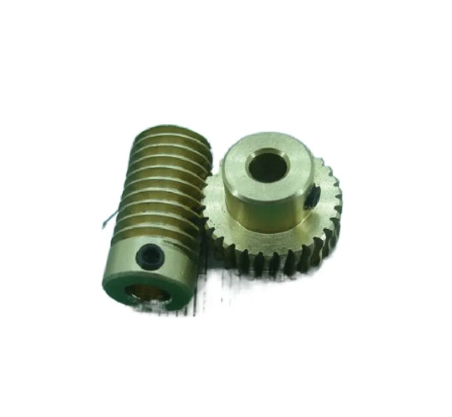 

0.5m-20t Worm Gear High Speed Reduction Ratio 1:20-remote Control Toys Steering Gear Worm Gear Combination