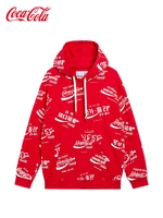 coca cola chinses fashion casual official sweater mens spring new trend full print logo casual sports jacket man woman