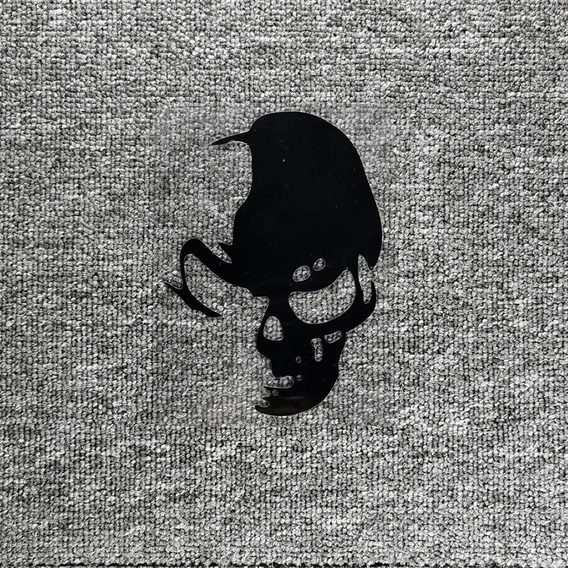 Автомобильные наклейки, черепа, призрак, дьявол, забавное светоотражающее украшение для окна, ветрозащитный бампер, багажник, мотоцикл, ноутбук D2