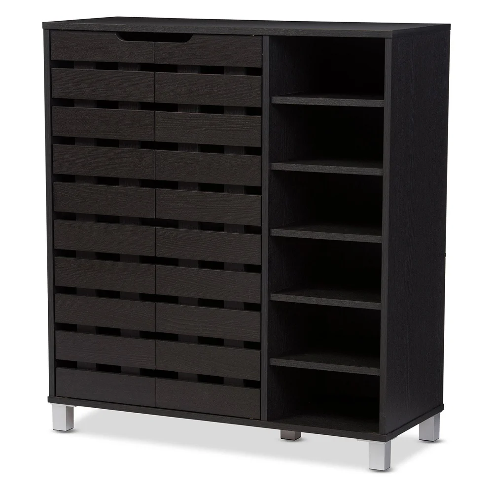 

Storage Holders Racks Shoe Cabinet Shirley 2 Door Bathroom Organizer and Storage
