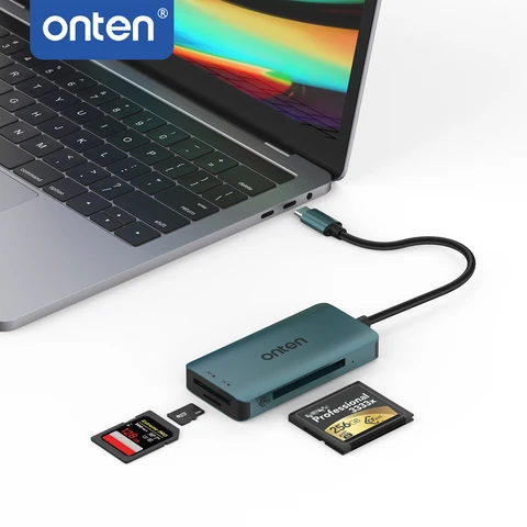 ONTEN оригинальное устройство для чтения SD-и TF-карт памяти TYPE C TO CFast 2,0
