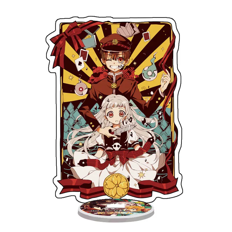 

Anime Toilet-Bound Hanako Kun Acrylic Figure Hanako-kun Nene Kou Character Toilet-Bound Hanako Kun Acrylic Stand Model Fans Gift