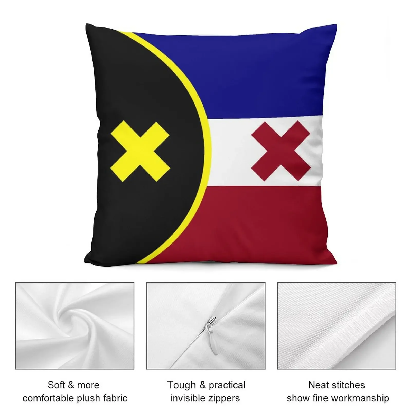 Подушка с флагом l'manberg наволочка рождественские чехлы для подушек наволочки